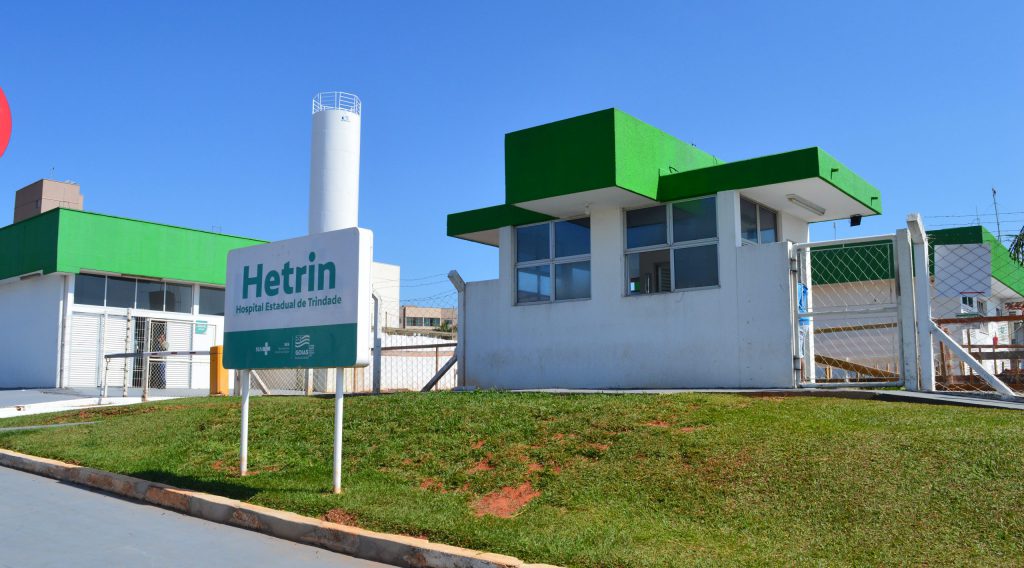 Fachada do Hospital Estadual de Trindade (Hetrin), uma das unidades que o Núcleo de Epidemiologia recebeu a certificação