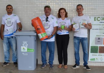HCN recebe Ecoponto para descarte de pilhas e baterias em parceria com a SEMMA de Uruaçu