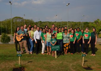 Jardim do Doador no HCN recebe mudas de plantas para homenagear pacientes doadores de órgãos