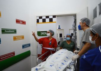 Centro cirúrgico do Hetrin ganha “Pit Stop da Cirurgia Segura”