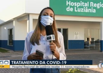 Bom Dia Goiás destaca novos respiradores recebidos pelo HRL