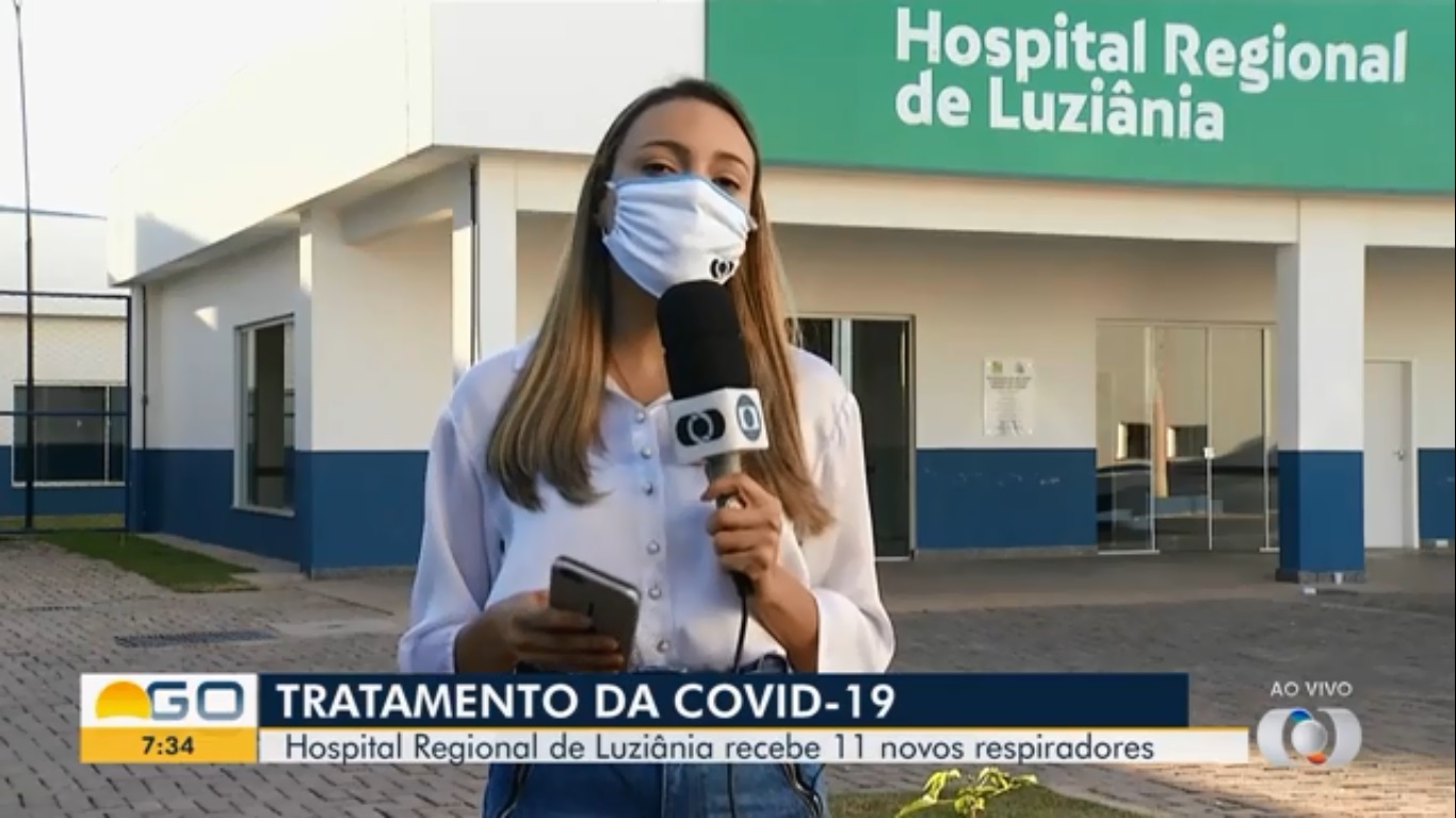 Bom dia Goiás - HRL - Respiradores