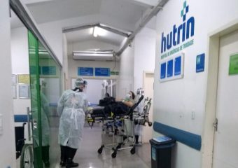 Hutrin recebe primeiro paciente com Covid-19