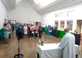 Primeira missa de ação de graças é celebrada no Hospital Regional de Formosa