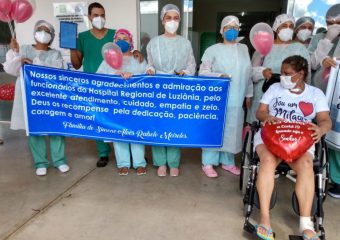 Hospital Estadual de Luziânia ultrapassa marca de 1.800 altas de pacientes recuperados da Covid-19