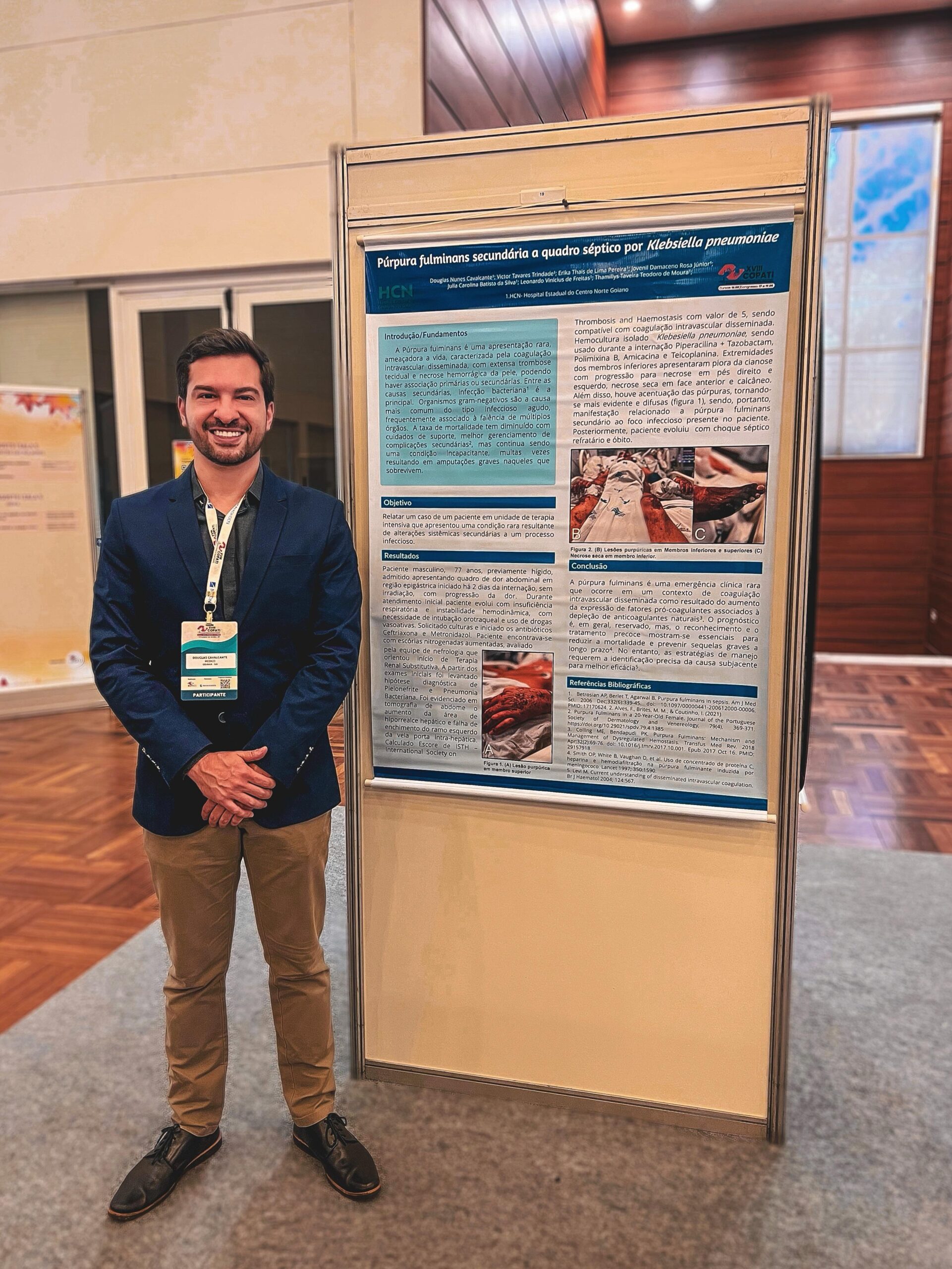 Médico do HCN faz apresentação em Congresso Paulista de Terapia Intensiva