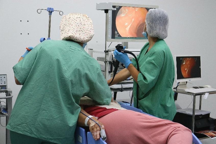 O Serviço de Endoscopia e Colonoscopia do HMB, inaugurado em dezembro de 2023, atende pessoas de todas as regiões de São Paulo.