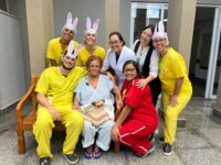 O Bingo de Páscoa, promovido pelo projeto Cuidar e Mover no Hospital Estadual Trindade - Hetrin que trouxe alegria e momentos de interação para os pacientes internados, com brindes e um café da manhã especial.
