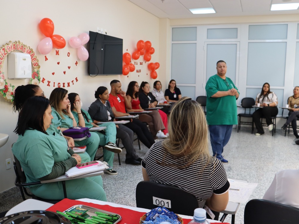 O Hospital Municipal da Brasilândia (HMB) promoveu uma palestra especial em homenagem ao Dia das Mães, com foco no cuidado familiar e na prevenção ao uso de drogas.
