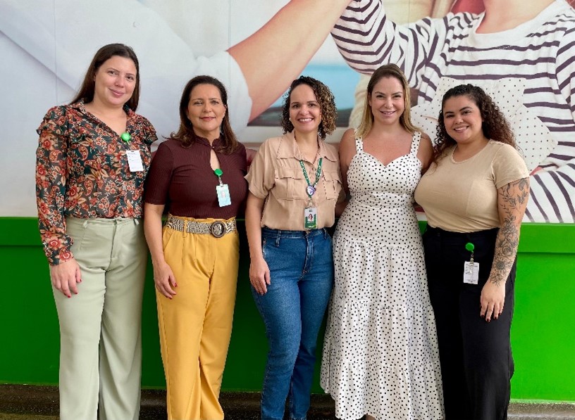 A Secretaria de Saúde visita o Hospital Estadual de Formosa (HEF) para acompanhar as obras da nova maternidade, parte do projeto Rede Nascer.