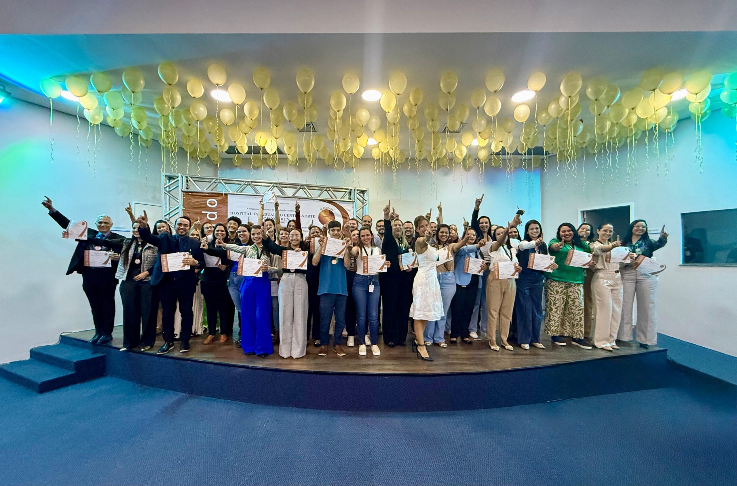O Hospital Estadual do Centro-Norte Goiano (HCN) recebe a certificação ONA, unidade gerida pelo Instituto de Medicina, Estudos e Desenvolvimento (IMED).