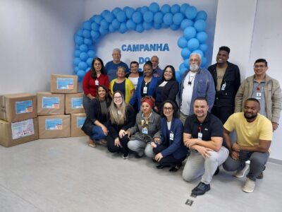 Empatia, união e solidariedade marcaram a entrega das doações da Campanha do Agasalho 2025 no HMB