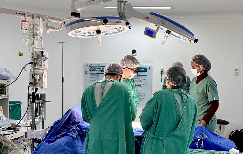 O Hospital Estadual do Centro-Norte Goiano - HCN durante a 29ª captação de órgãos e tecidos para transplante, destacando a importância da doação e o apoio da Central Estadual de Transplantes em Goiás.