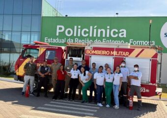 Policlínica de Formosa fortalece segurança com treinamento da brigada de incêndio