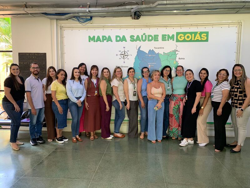 Oficina de Planificação da Atenção Especializada com representantes das Policlínicas de Formosa e Posse, em Goiás