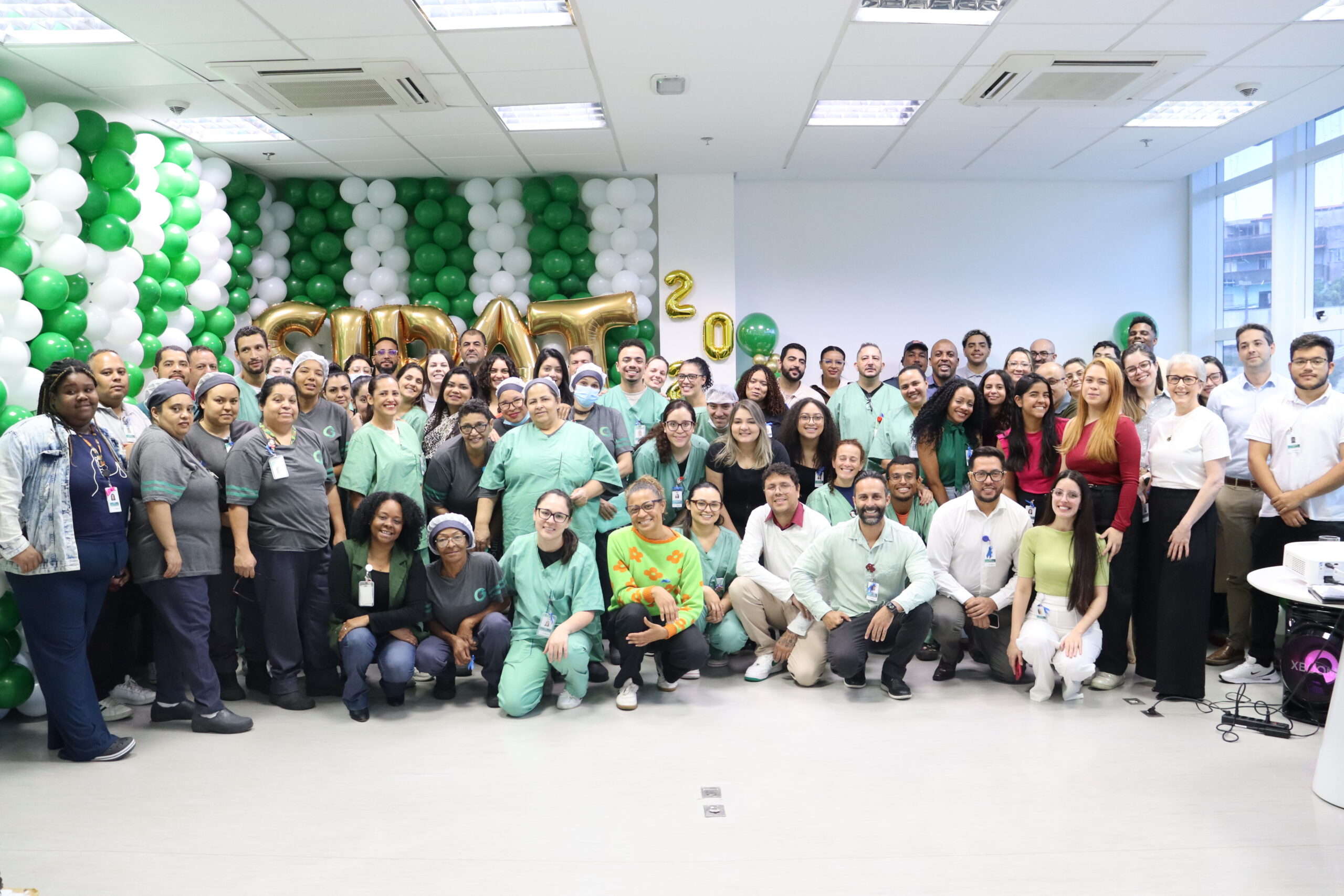 A participação de todos os trabalhadores do hospital foi destaque na edição de 2025 da SIPAT.