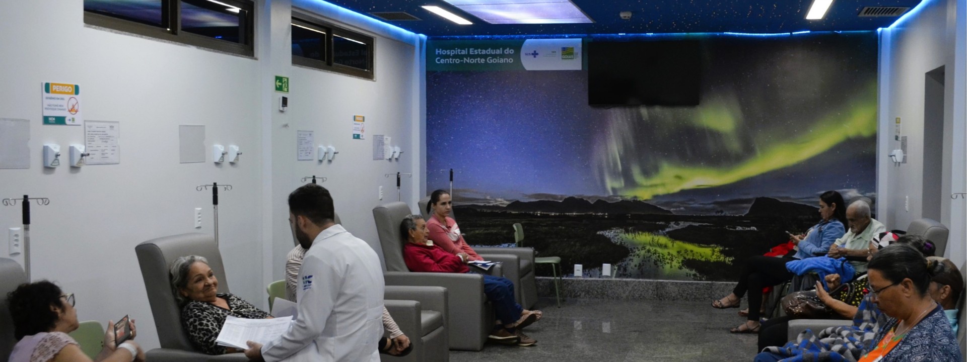 Hospital Estadual do Centro-Norte Goiano - HCN é referência em tratamento oncológico em Goiás.