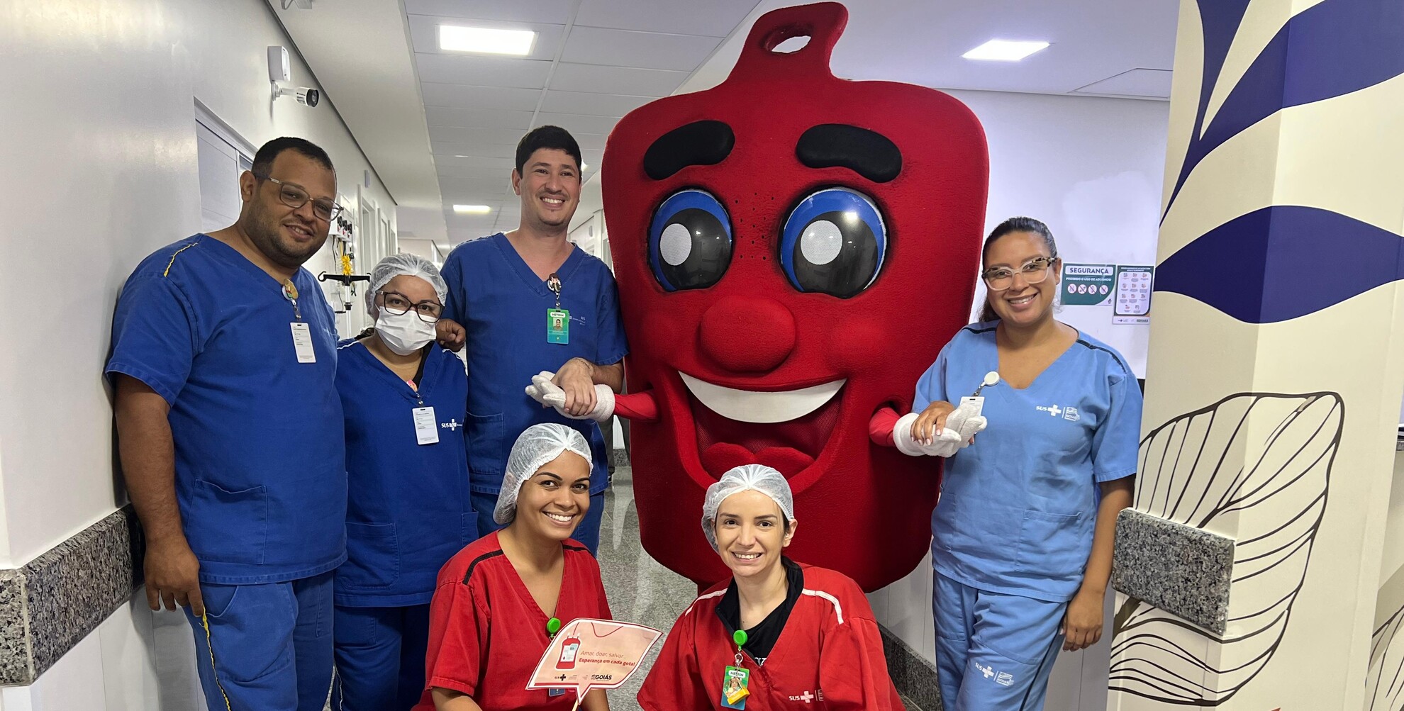 Campanha de doação de sangue no Hospital Estadual de Trindade (Hetrin) em parceria com o Hemocentro de Goiás arrecada 83 bolsas, beneficiando até 332 pessoas em Goiás.
