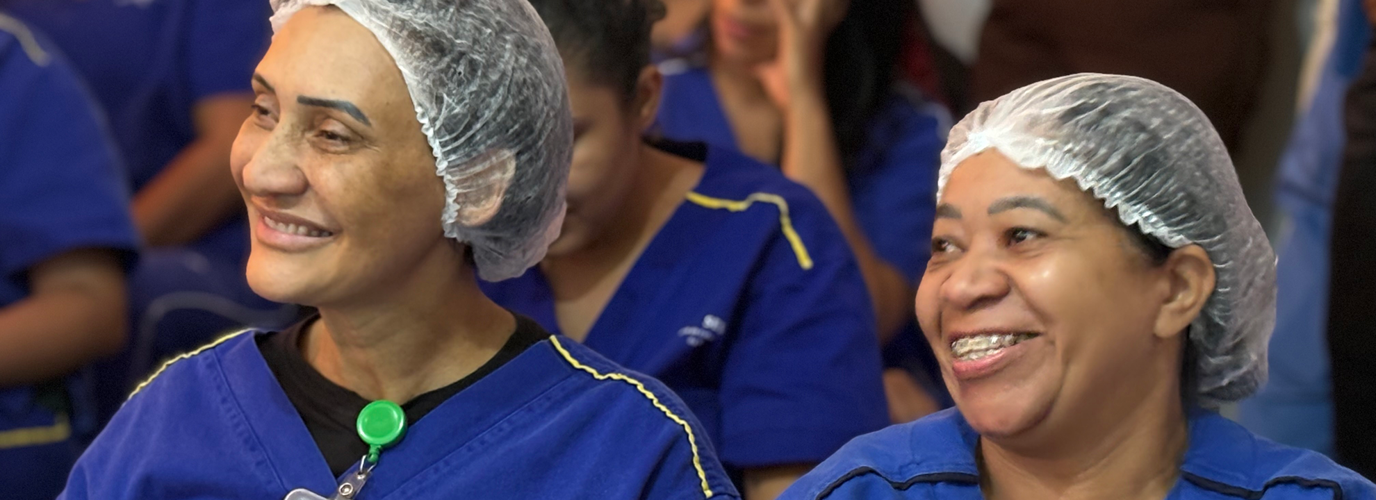 Instituto de Medicina, Estudos e Desenvolvimento (IMED) profissionais da enfermagem em Goiás durante a Semana da Enfermagem, destacando seu papel essencial no cuidado aos pacientes.