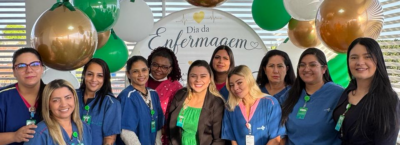 Instituto de Medicina, Estudos e Desenvolvimento (IMED) profissionais da enfermagem em Goiás durante a Semana da Enfermagem, destacando seu papel essencial no cuidado aos pacientes.