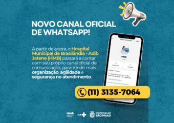 HMB divulga número oficial de WhatsApp para a população